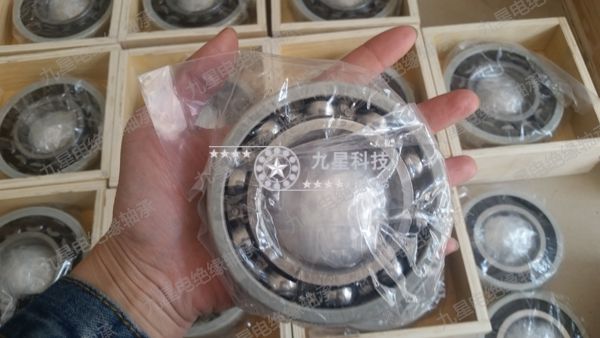 NU314ECP NU316ECP尼龍保持器絕緣軸承出廠(chǎng)圖